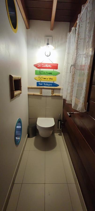 La Kaz Rhumantique Sauna And Spa Privatif La Riviere-Saint-Sauveur Luaran gambar