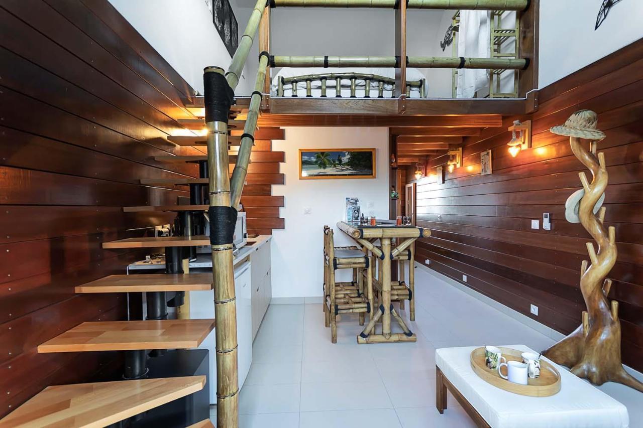 La Kaz Rhumantique Sauna And Spa Privatif La Riviere-Saint-Sauveur Luaran gambar